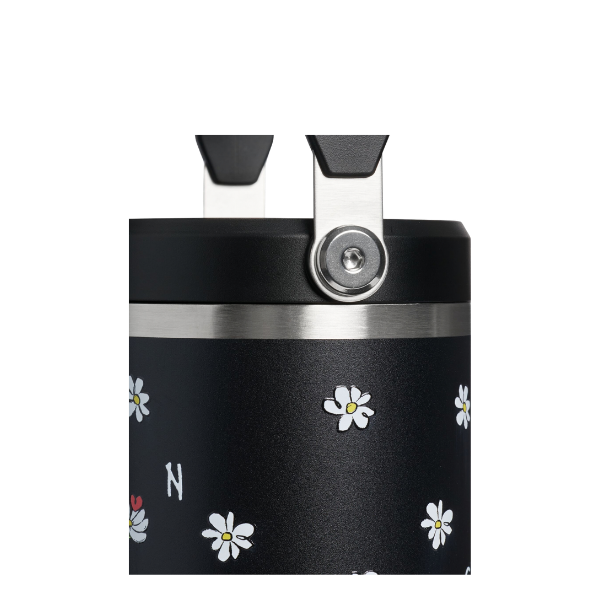 ICEFLOW FLIP STRAW 2.0 TUMB ZO&FRIENDS BLACK