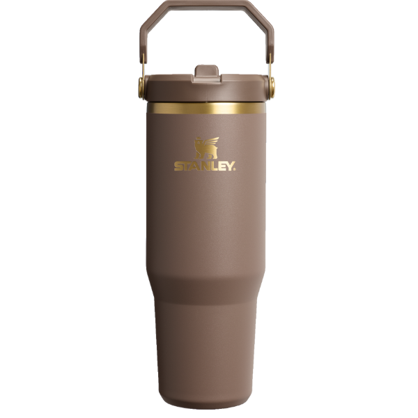 THE ICEFLOW™ FLIP STRAW 2.0 TUMBLER ESPRESSO GOLD