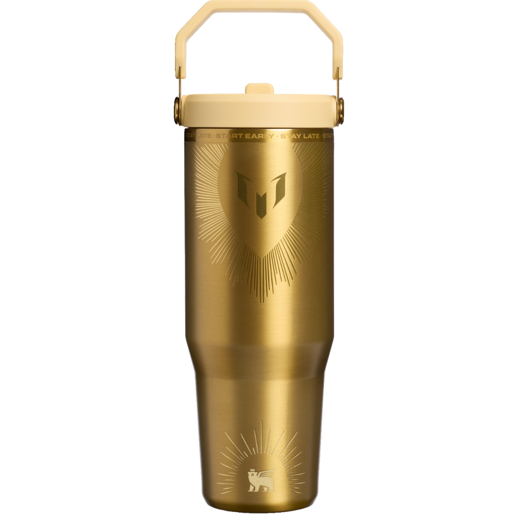 The Messi x Stanley IceFlow™ Flip Straw Tumbler
