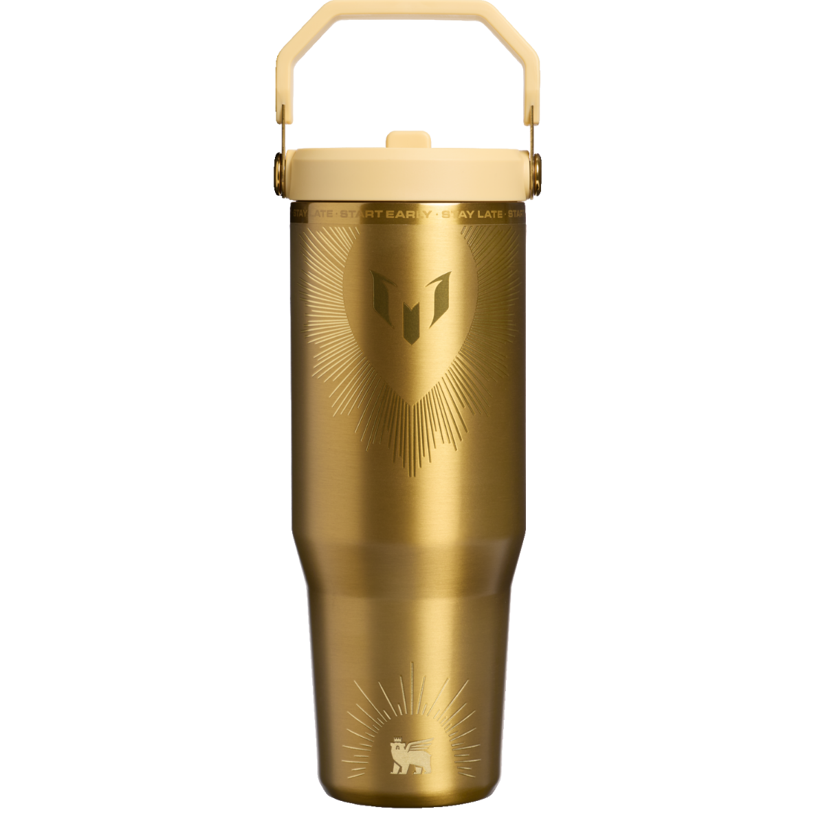The Messi x Stanley IceFlow™ Flip Straw Tumbler