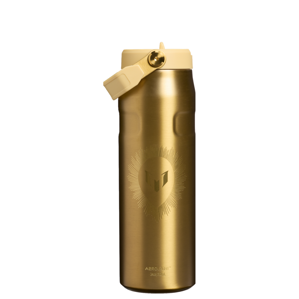 The Messi x Stanley IceFlow™ Flip Straw 2.0 Bottle