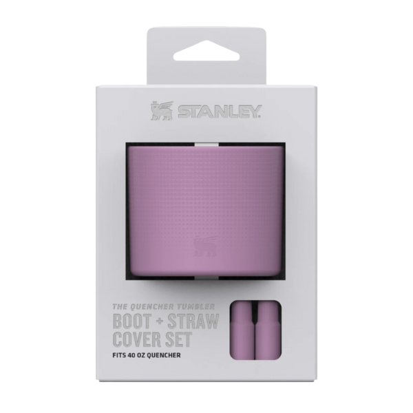 THE QUENCHER BOOT AND STRAW COVER SET (LILAC)