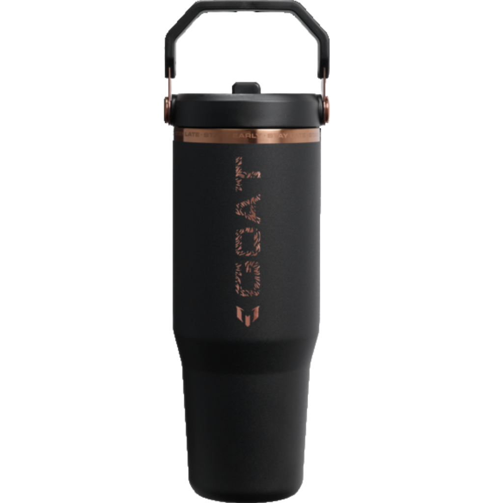 The Messi x Stanley 1913  IceFlow™ Flip Straw 2.0 Bottle