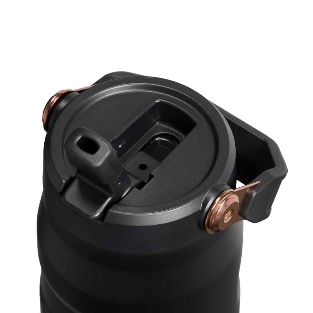 Messi x Stanley 1913 IceFlow™ Flip Straw 2.0 Bottle GOAT BLACK